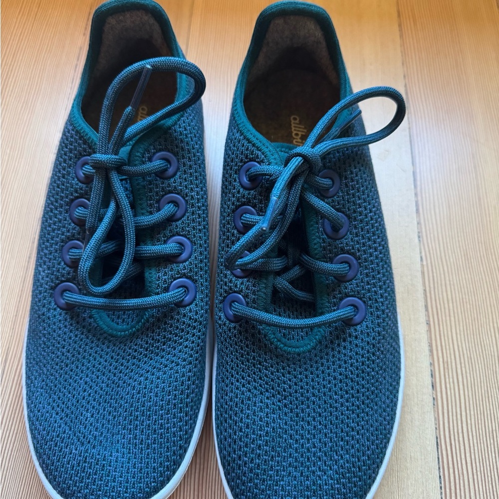 Allbirds Teal Lace-Up Sneakers